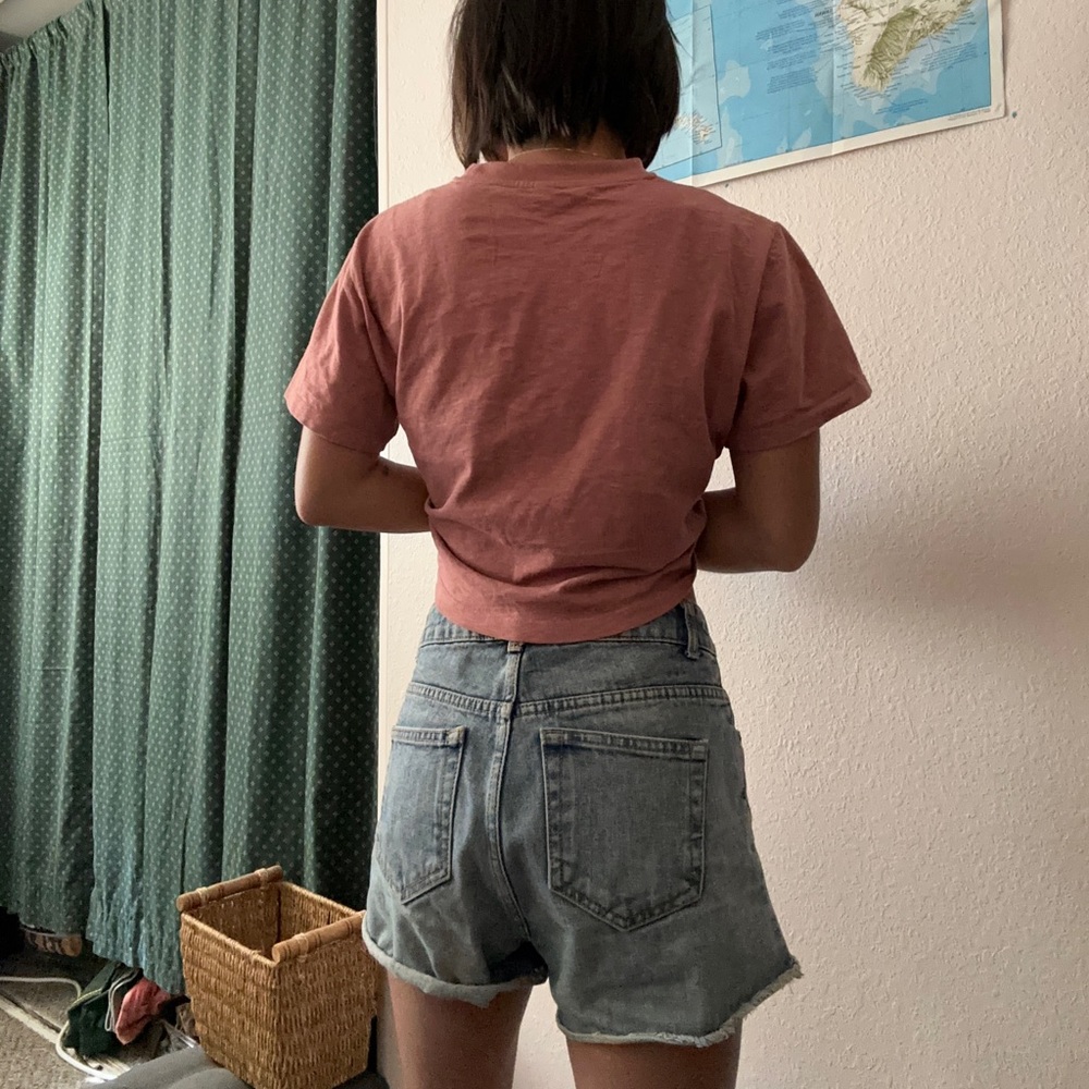 Top Shop MOTO jean shorts